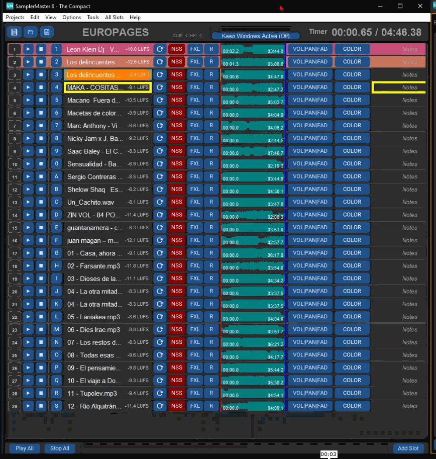Multi-Slot Player